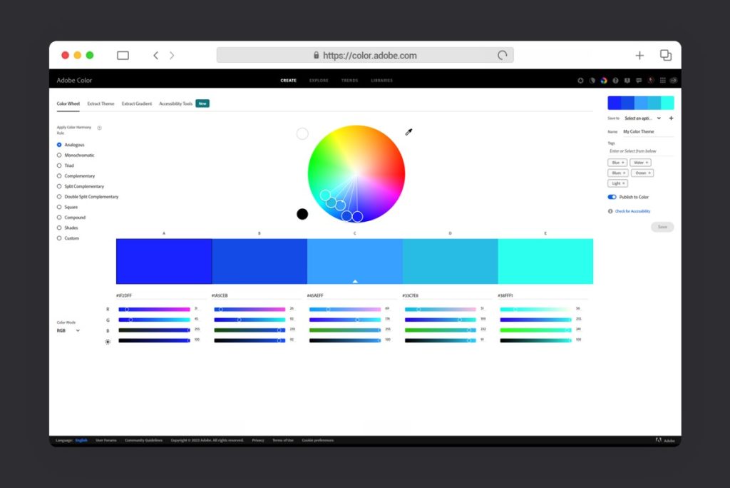 1.      Adobe Color