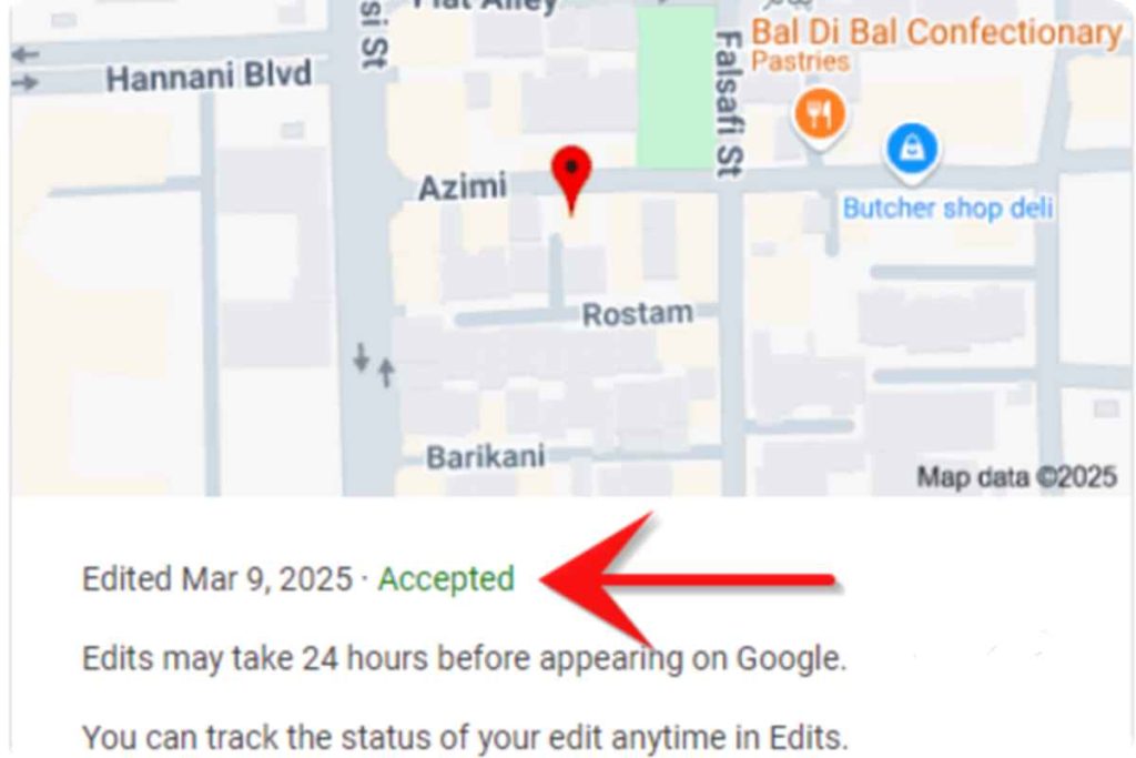 مرحله دهم چطور بفهمیم مکان در گوگل ثبت شده؟